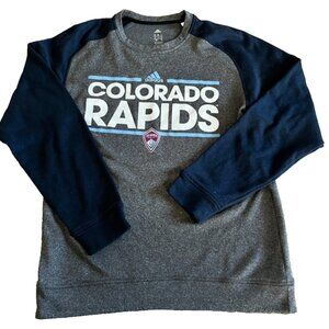 Adidas Climawarm Men's Medium Long Sleeve Colorado Rapids Light Sweatshirt